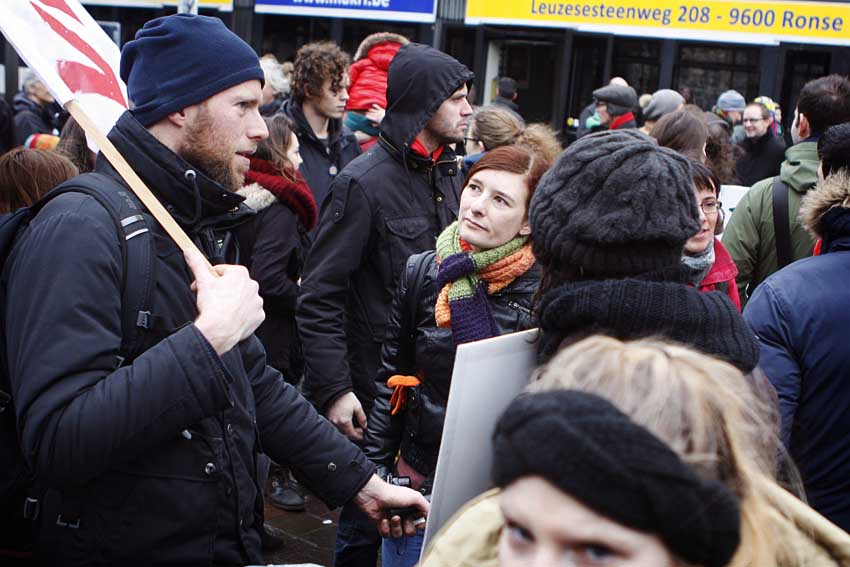 Solidariteitsbetoging #GastvrijGent Solidariteitsbetoging #GastvrijGent