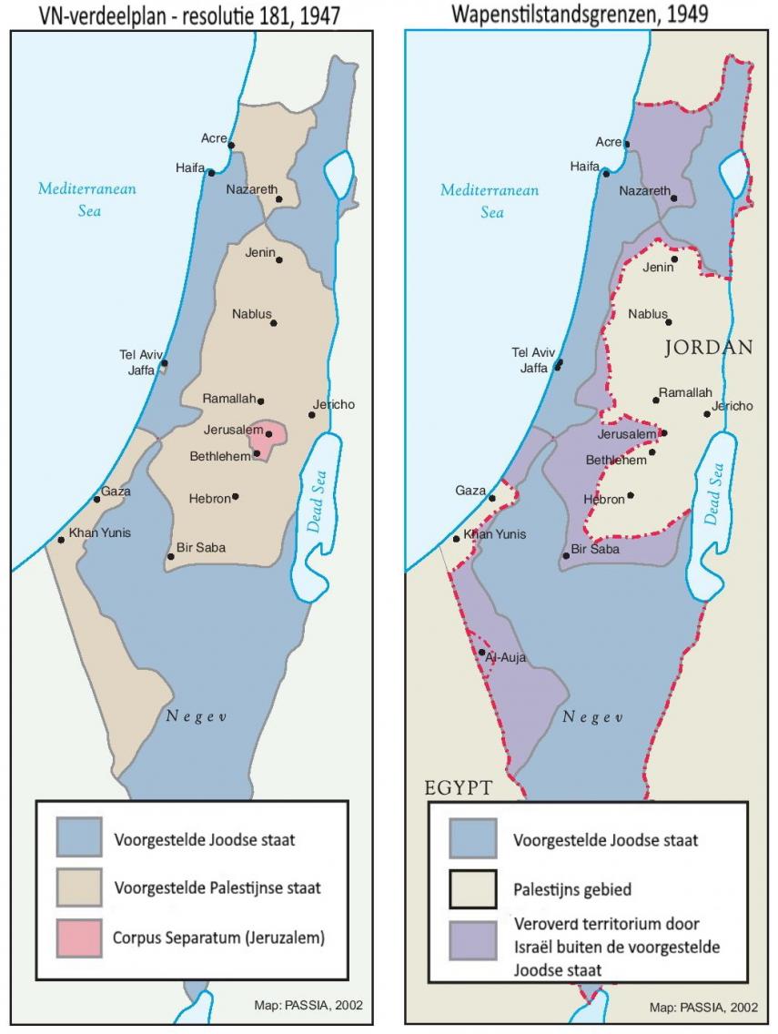 Kaart Palestina