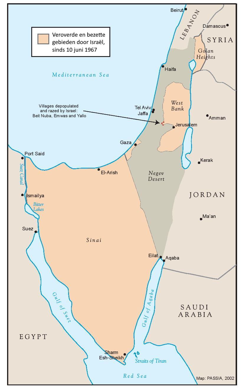 Kaart Palestina