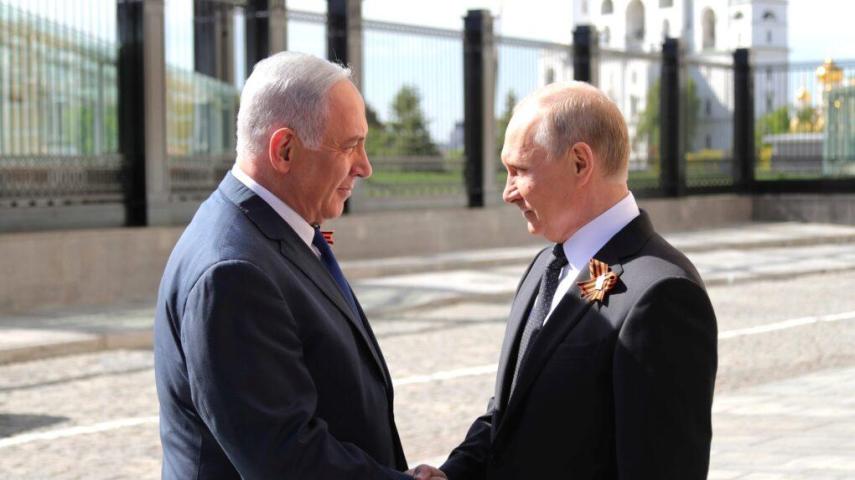 Netanyahu en Poetin