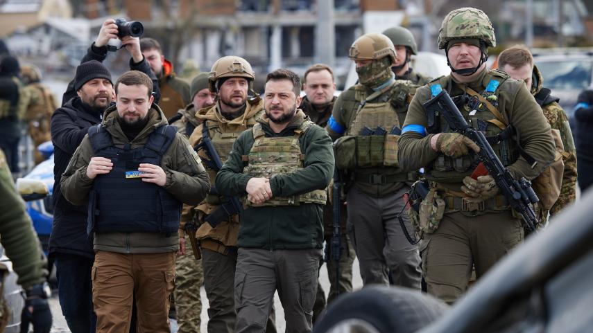 Oorlog in Oekraïne Zelensky