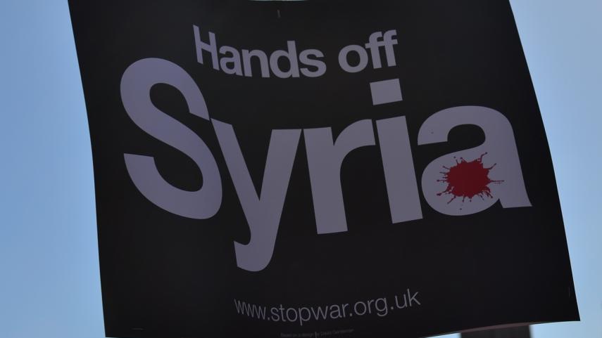 Syrië: stop de oorlogstorm