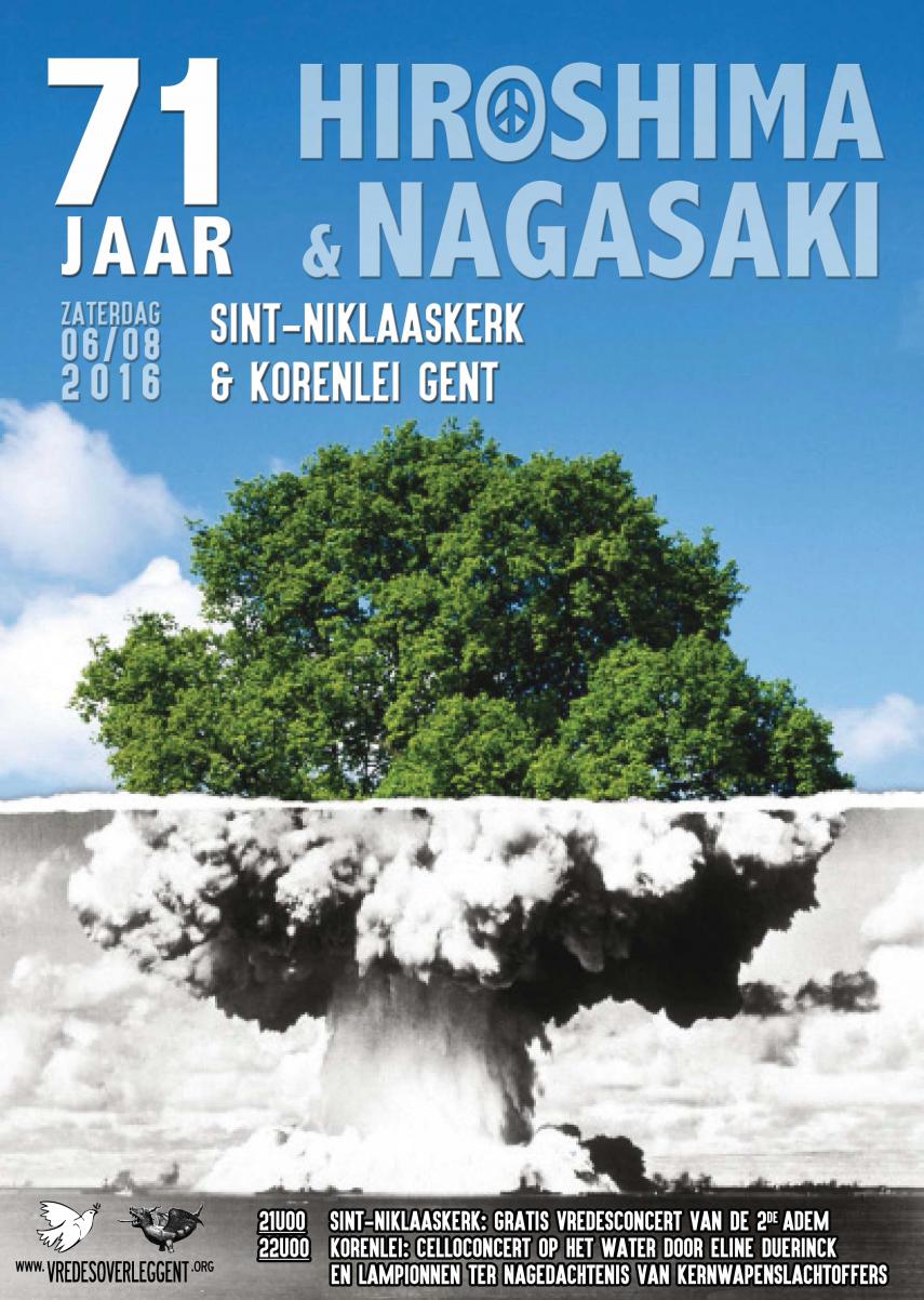 Brief aan premier Di Rupo over nucleaire ontwapening