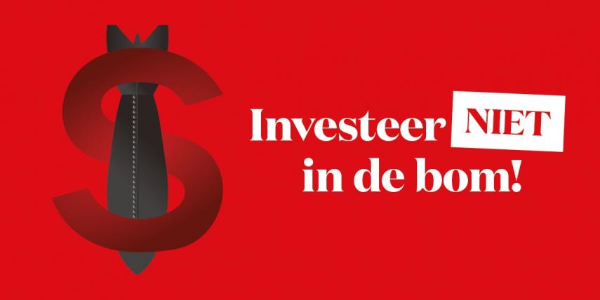 &amp;quot;Investeer niet in de bom&amp;quot;-rapport verkrijgbaar op papier!