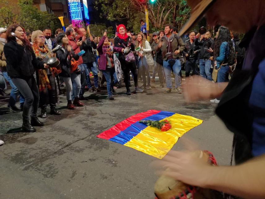 Colombia komt massaal op straat tegen president Duque