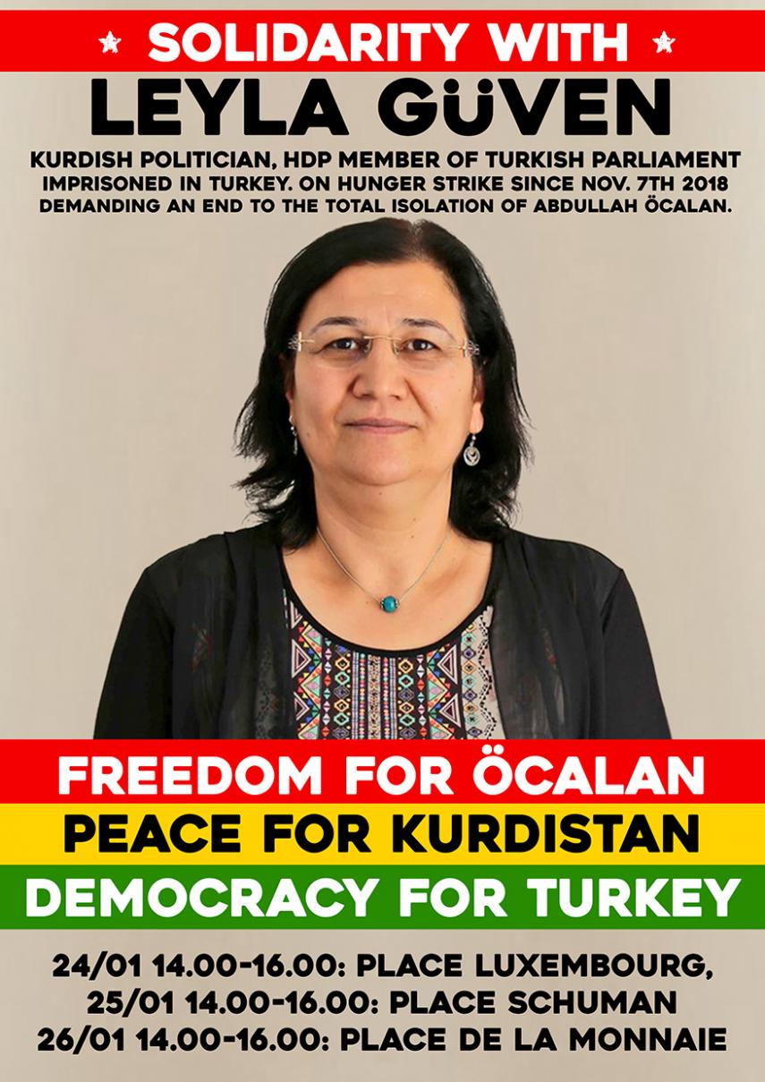 Parlementslid Leyla Güven op vrije voeten