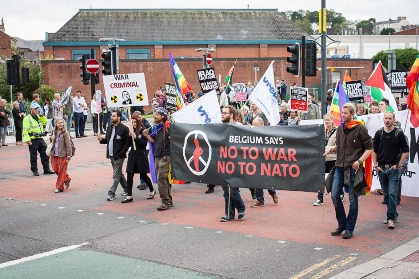No To Nato Newport 2014