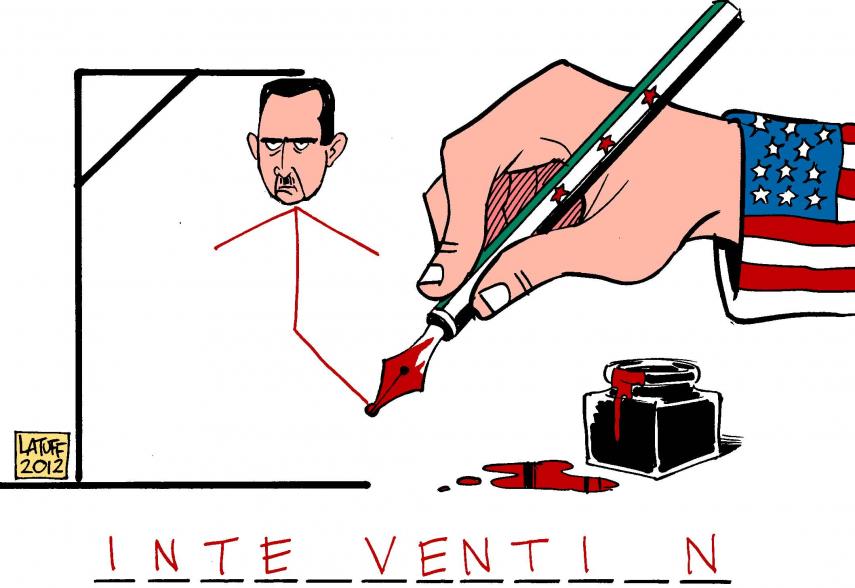 Westerse militaire interventie in Syrië