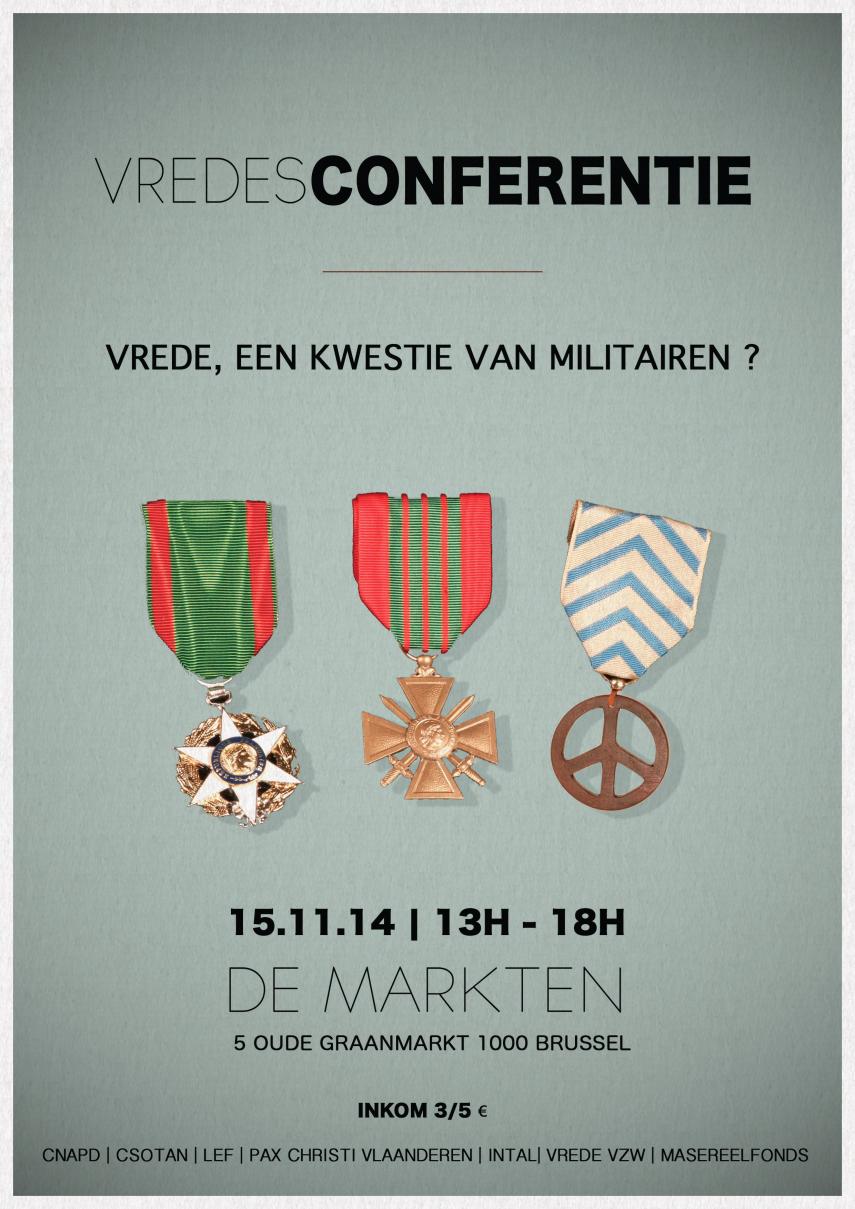 Vrede, een kwestie van militairen?