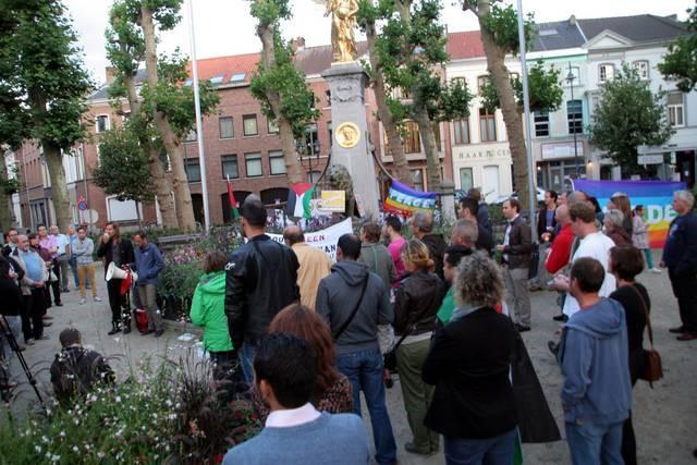 Stille wake voor Gaza-slachtoffers