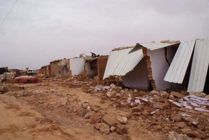 Enorme overstromingen in de Westelijke Sahara