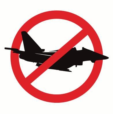 Actie agenda tegen de aankoop van nieuwe gevechtsvliegtuigen