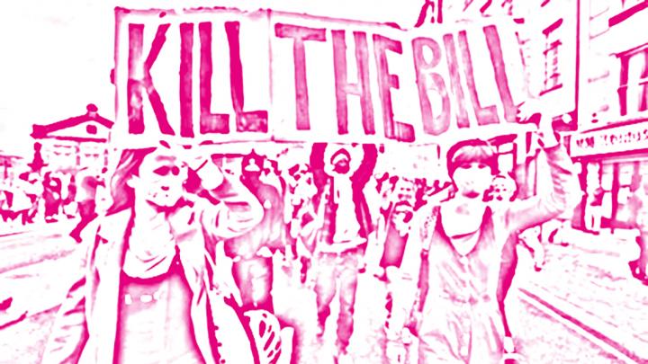 Nieuwe Britse wet ondermijnt recht op protest