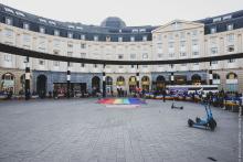 Mensenketting voor de vrede