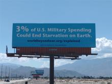 billboard military spending