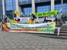 actie tegen kernenergie