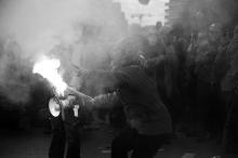 Manifestatie 2 december 2011: Besparen kan op bommen, niet op mensen!