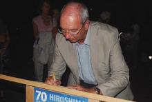 70 jaar Hiroshima/Nagasaki herdacht in Gent