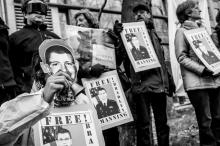 Wereldwijd protestacties tegen opsluiting Bradley Manning