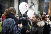 #geengevechtsvliegtuigen op de Grote Parade