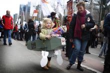 #geengevechtsvliegtuigen op de Grote Parade