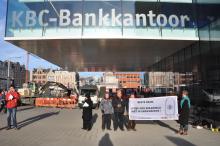 Acties tegen investeringen in kernwapens in verschillende steden