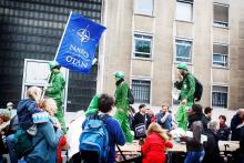 Stop NATO 2017 op de Grote Parade van Hart Boven Hard