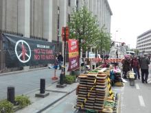 Stop NATO 2017 op de Grote Parade van Hart Boven Hard