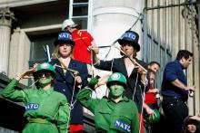 Betoging tegen Trump &amp;amp; de NAVO