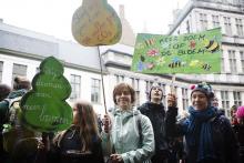 Tienduizenden stakers en spijbelaars voor het klimaat