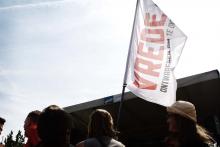 Protestmars tegen haat en voor een sociaal beleid