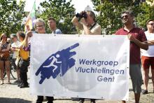 Protestmars tegen haat en voor een sociaal beleid