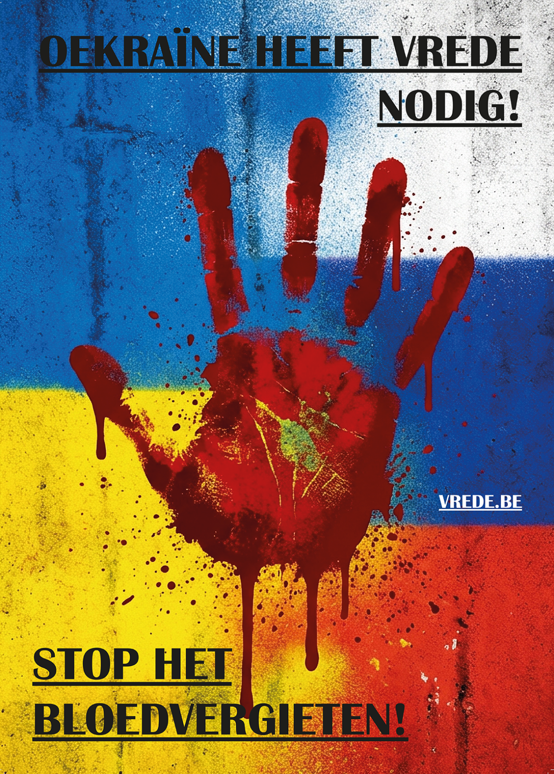 Oekraïne heeft vrede nodig!