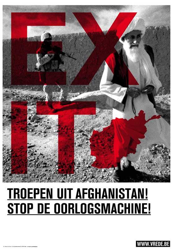 Exit: Troepen uit Afghanistan! - Stop de oorlogsmachine!